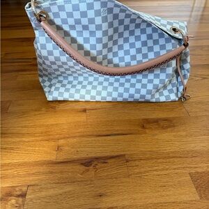 Checkered Pattern Women's Bag